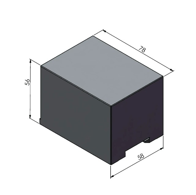 Lang Technik Avanti Top Jaw 77, Steel, Height 56 mm 