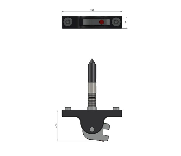 Lang Technik Quick•Point® Quick•Lock 52 for4-fold Grid Plate 52 