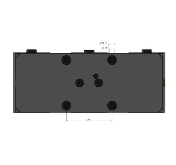 Lang Technik Avanti Center Base Jaw 125 + Spindle Length 314 mm 