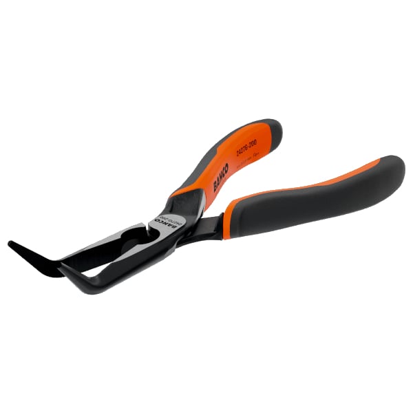 Kendiliğinden Açılan Çift Bileşenli Saplara Sahip Olan Fosfat Kaplamalı ERGO™ 45° Eğik Uçlu Hassas Kargaburunlar (160 mm) Endüstriyel paketleme