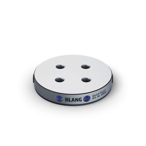 Quick•Point® 52 Round Plate, Ø 157×27 mm, for individual center bore