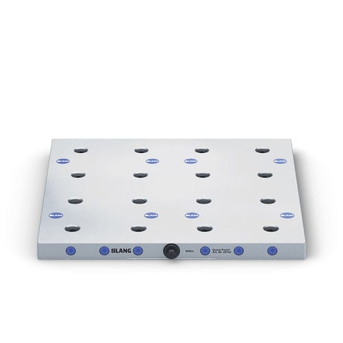 Quick•Point® 96, 4-fold Grid Plate, 384×384×27 mm, w/ mounting bores for 100 mm t-slot distance 