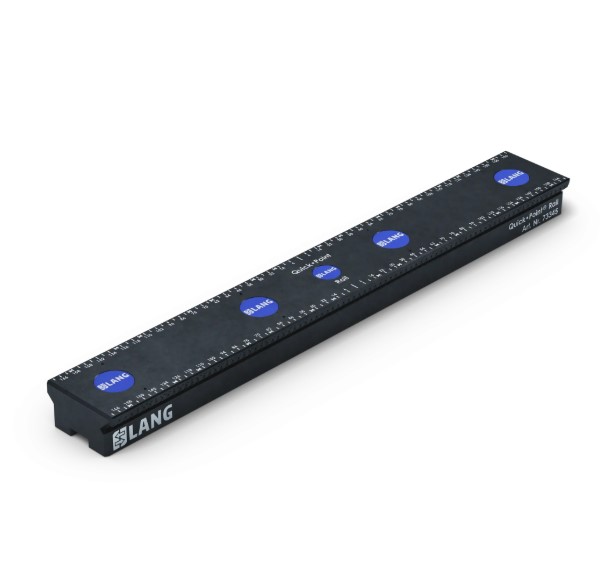 Quick•Point® Rail Clamping Bar, with mounting bores