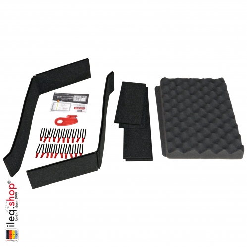 1450TP KIT,TREKPAK DIV SET,1450,BLK,PELI