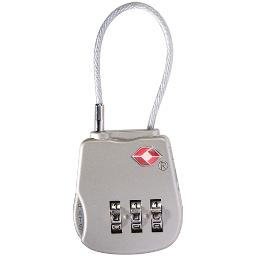 1506TSA,CABLE PADLOCK,TSA,PELI