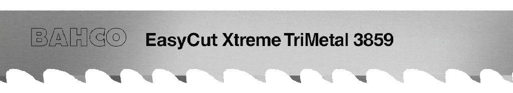 3/4 TPI EZX Aşırı Kolay-Kesim Karbür Şerit Testere Bıçağı 41 mm x 1.3 mm