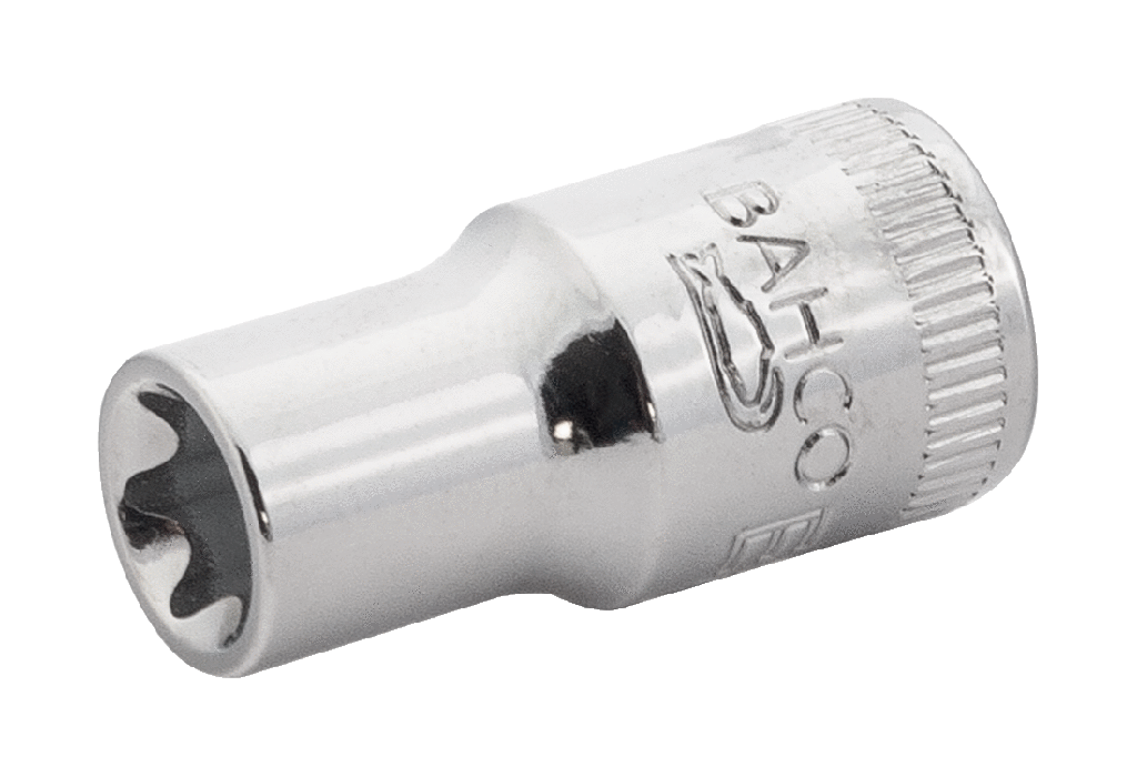 Torx lokmalar. 1/4'' kare şaft. TORX başlı vidalar için