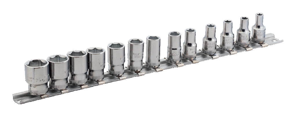 1/4'' lokma seti, dizili