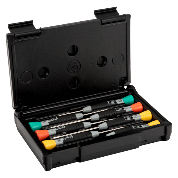 Hassas tornavidalar: set 7 parça