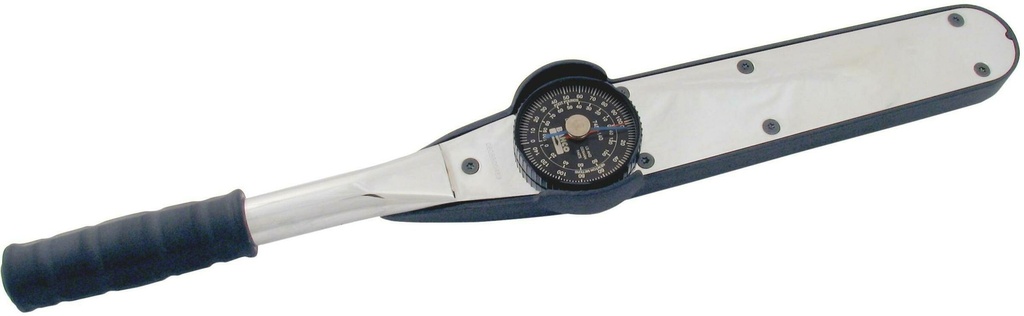 Metal Tutamaklı & Sabit Kare Uçlu Kadranlı Mekanik Tork Anahtar ı 480 N.m