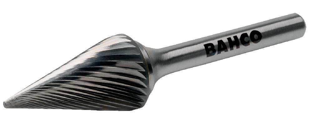 3 mm x 11 mm - Ø10 Sivri Burunlu Konik Başlı Karbür Döner Çapaklar 3 mm