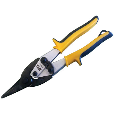 Teneke Makası:Manivela Hareketli, düz kesim