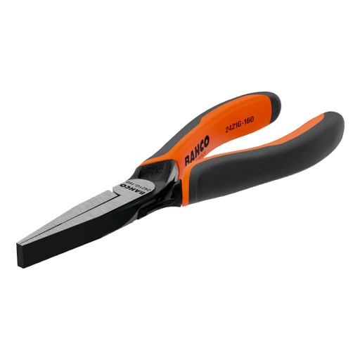 [2421 G-180 IP] Kendiliğinden Açılan Çift Bileşenli Saplara Sahip Olan Fosfat Kaplamalı ERGO™ Uzun Düz Ağızlı Kargaburunlar (180 mm) Endüstriyel paketleme