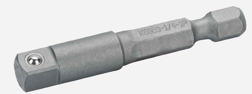 [K6650-1/4B-1P] Kare 1/4” veya 3/8” için Altıgen 1/4” ile Lokma Adaptörü - 50 mm.