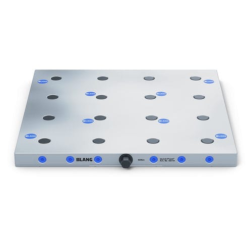 [45741] Quick•Point® 96, 4-fold Grid Plate, 384×384×27 mm, w/ mounting bores for 63 mm t-slot distance 