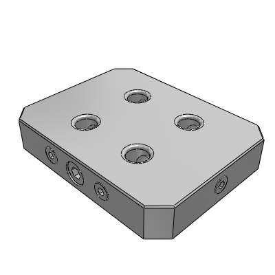 [75748] Quick•Point® Combo Grid Plate 192 x 192 mm, for Quick•Tower