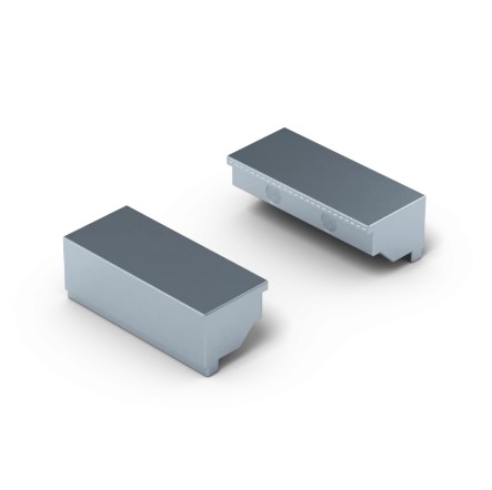 [48419-77] Contour Jaws for Makro•Grip® 5-Axis Vise, Jaw Width 77 mm, Outside 