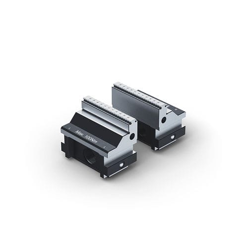 [48125-7720 ] Spare Jaws for Makro•Grip® 5-Axis Vise 125, Jaw Width 77 mm