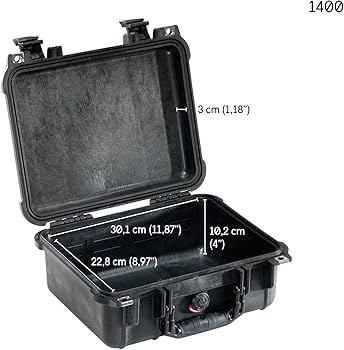 [1500-001-110E] PELI#1500NF,WL/NF,BLACK