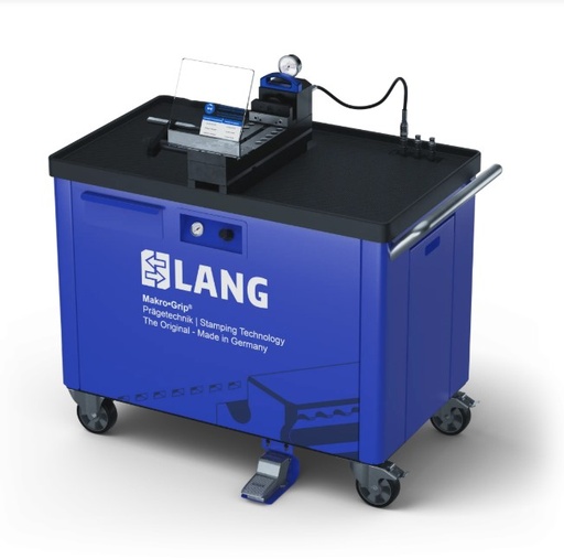 [52611] Makro•Grip® Stamping Unit, on trolley, stamping range 260mm, w/o T-slot plate