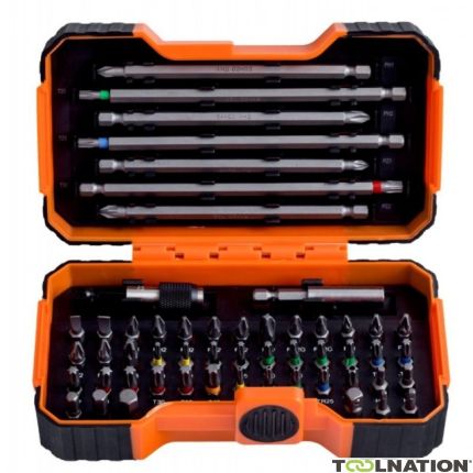 [59/S54BC-IP] Standart Tornavida Bit seti , lokmalar  ve 1/4” Lokma Adaptörü - 54 adet