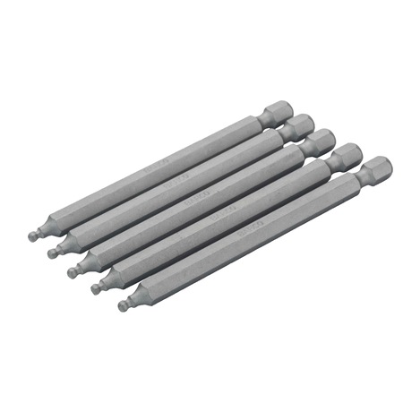 [59S/H8BALL] Standart Tornavida Bits Altıgen Yuvarlak Başlı Metrik - 89 mm
