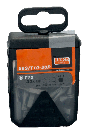 [59S/T25-30P] Standart Tornavida Bits Torx® - 25 mm