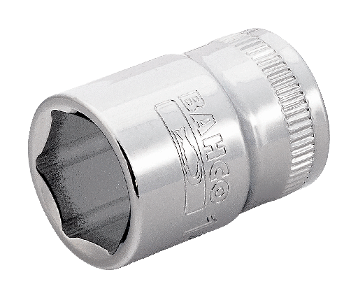 [7400SM-15] Standart lokmalar, 3/8'' kare şaft. Altıgen profil, metrik ölçü