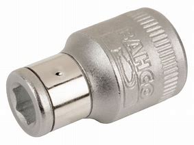 [7773A] Mat Kaplamalı 1/4' Altıgen Tornavida Uçları için 3/8' Kare Sürücü Adaptörleri