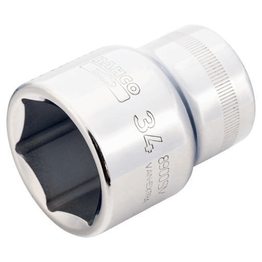 [8900SM-24] Standart uzun lokma,3/4'' kare şaft. Altıgen profil, metrik