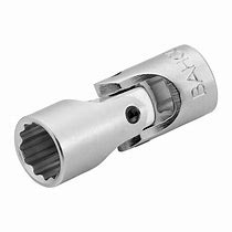 [A6710DZ-3/8] Hareketli lokma, inç 1/4”. Çift altıgen, inç, ince çeper