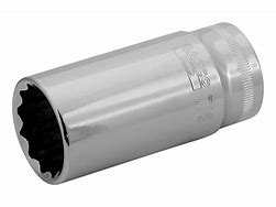 [A7402DZ-19/32] Lokma uzun seri, 3/8” kare şaft. Çift altıgen profil, inç