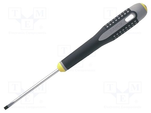 [BE-8210] ERGO™ Düz tornavida. Yarıklı vidalar için