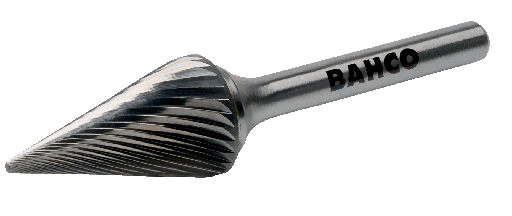 [M0310M03] 3 mm x 11 mm - Ø10 Sivri Burunlu Konik Başlı Karbür Döner Çapaklar 3 mm