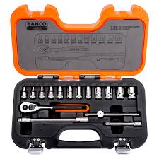 [S160AF] Lokma seti 1/4". 16 parça, inç