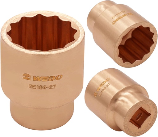 [BE104-28] Wedo BE104-28 Socket (1/2") 28mm
