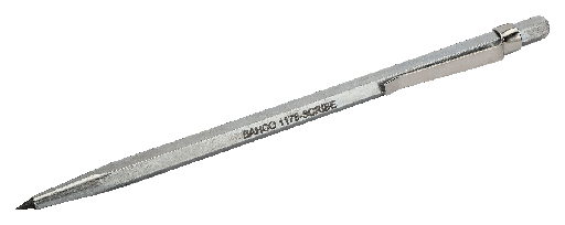 [1178-SCRIBE] Çizici karb. tungsten 150mm. 2.5mm çaplı